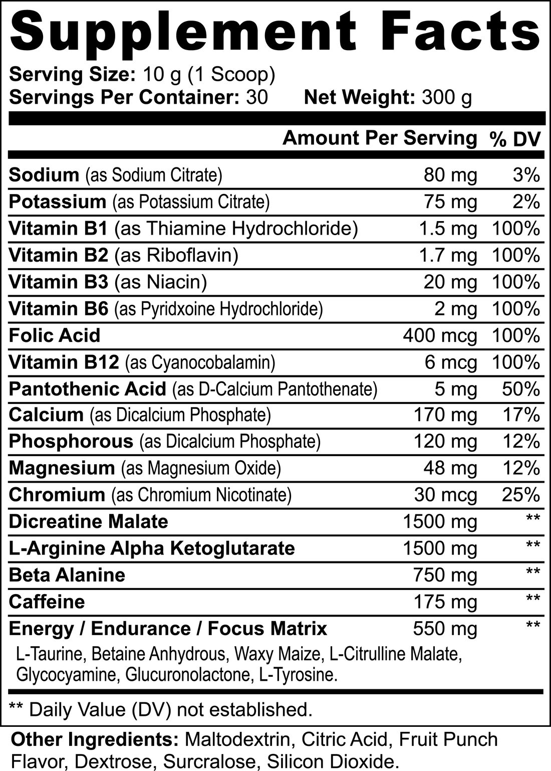 Nitric Shock Pre-Workout – Boost Energy & Performance